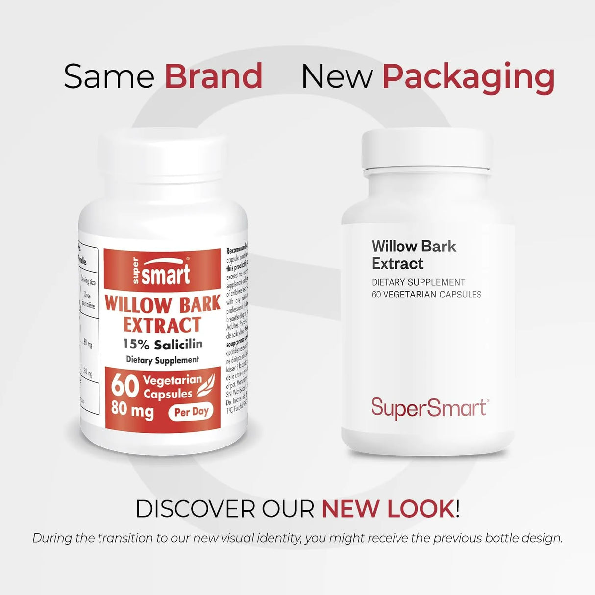 SUPERSMART - Supersmart Willow Bark Extract 530Mg. 60 Capsulas - The Red Vitamin MX - Suplementos Alimenticios - {{ shop.shopifyCountryName }}