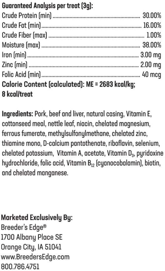 Revival Animal Health Breeder's Edge Oxy Mate Prenatal Supplement for Dogs & Cats 30 Masticables