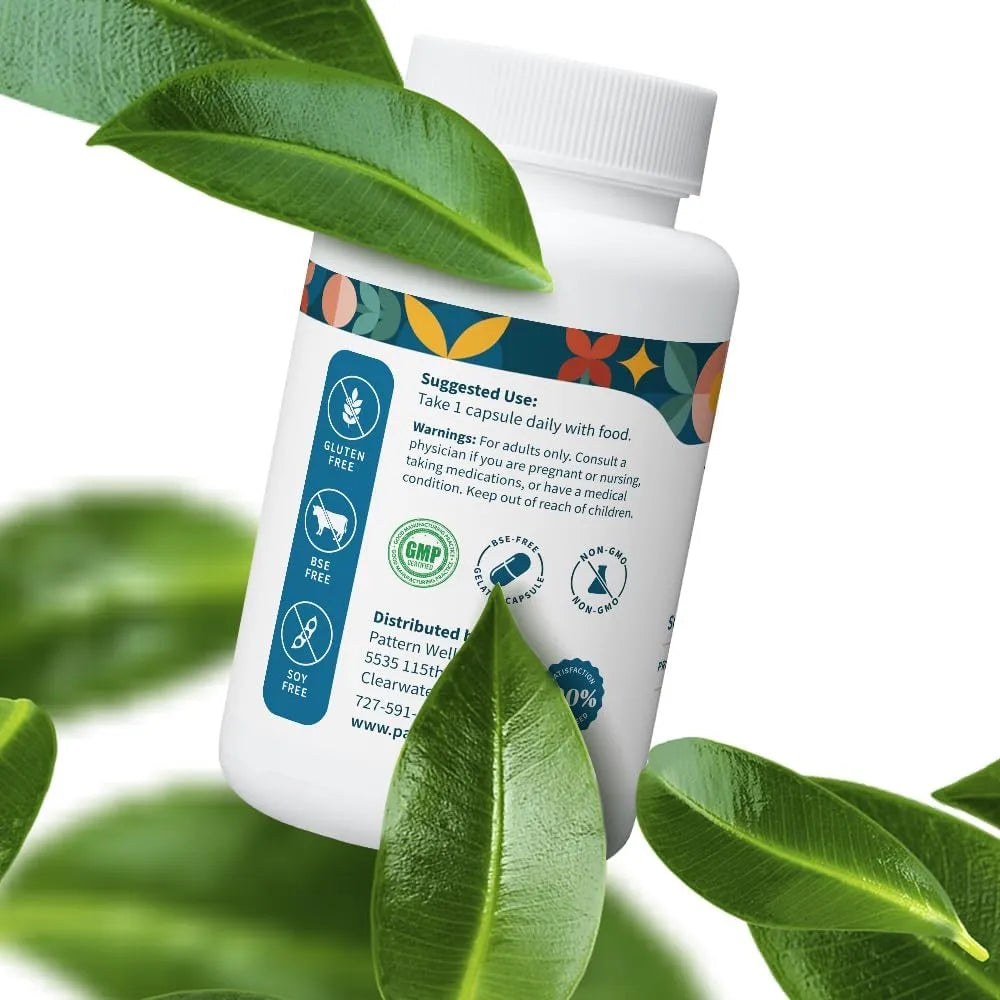 PATTERN WELLNESS - Pattern Wellness Vitamin K2 & D3 60 Tabletas - The Red Vitamin MX - Suplementos Alimenticios - {{ shop.shopifyCountryName }}