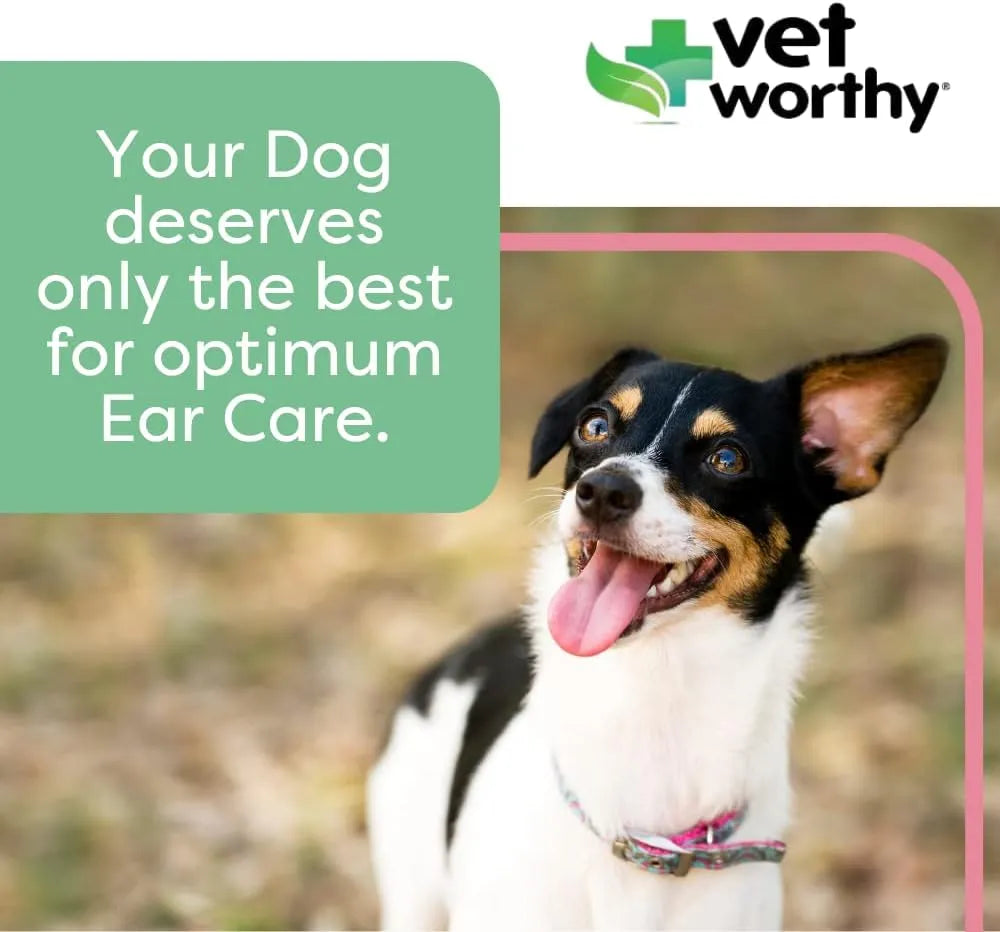 VET WORTHY - Vet Worthy Dog Ear Flush 8 Fl.Oz. - The Red Vitamin MX - Cuidado Del Oído De Perros - {{ shop.shopifyCountryName }}