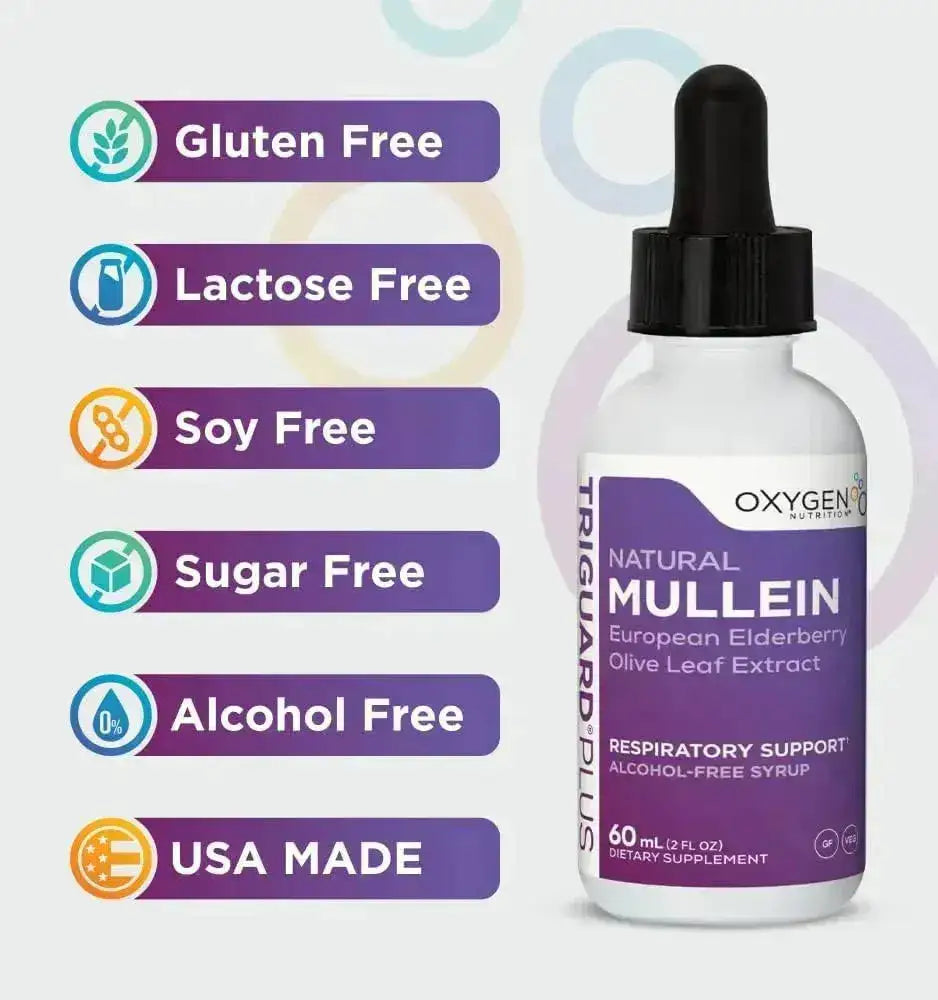 OXYGEN NUTRITION - Oxygen Nutrition TriGuard MULLEIN Plus 2 Fl.Oz. - The Red Vitamin MX - Suplementos Alimenticios - {{ shop.shopifyCountryName }}