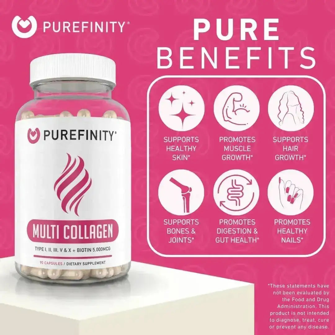 PUREFINITY - PUREFINITY Collagen Peptides 90 Capsulas - The Red Vitamin MX - Suplementos Alimenticios - {{ shop.shopifyCountryName }}