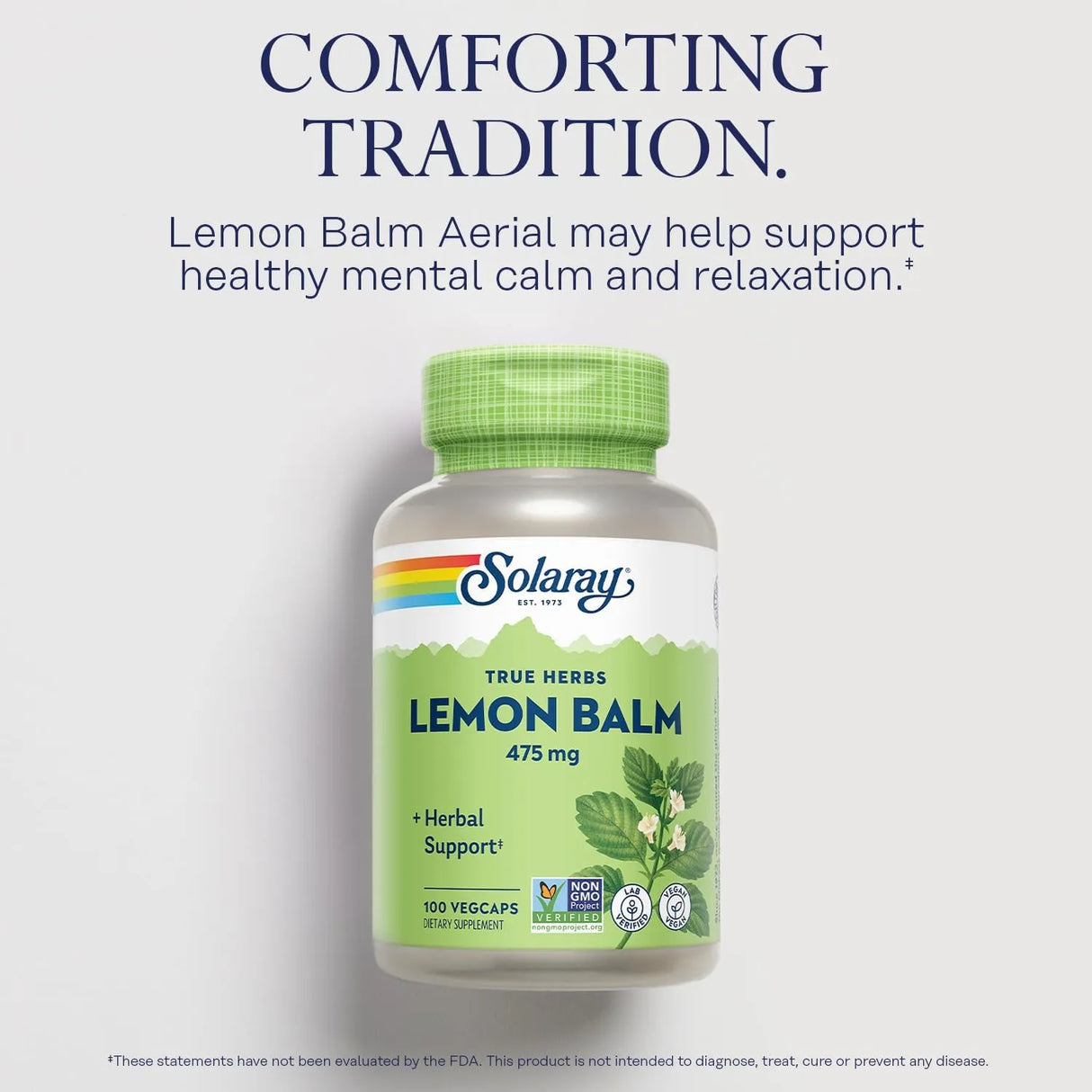SOLARAY - SOLARAY Lemon Balm 475Mg. 100 Capsulas - The Red Vitamin MX - Suplementos Alimenticios - {{ shop.shopifyCountryName }}