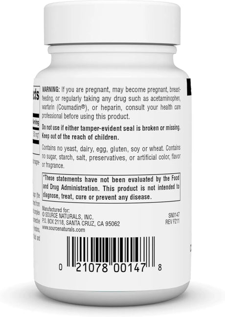 SOURCE NATURALS - Source Naturals N-A-G N-Acetyl Glucosamine 500Mg. 60 Tabletas - The Red Vitamin MX - Suplementos Alimenticios - {{ shop.shopifyCountryName }}