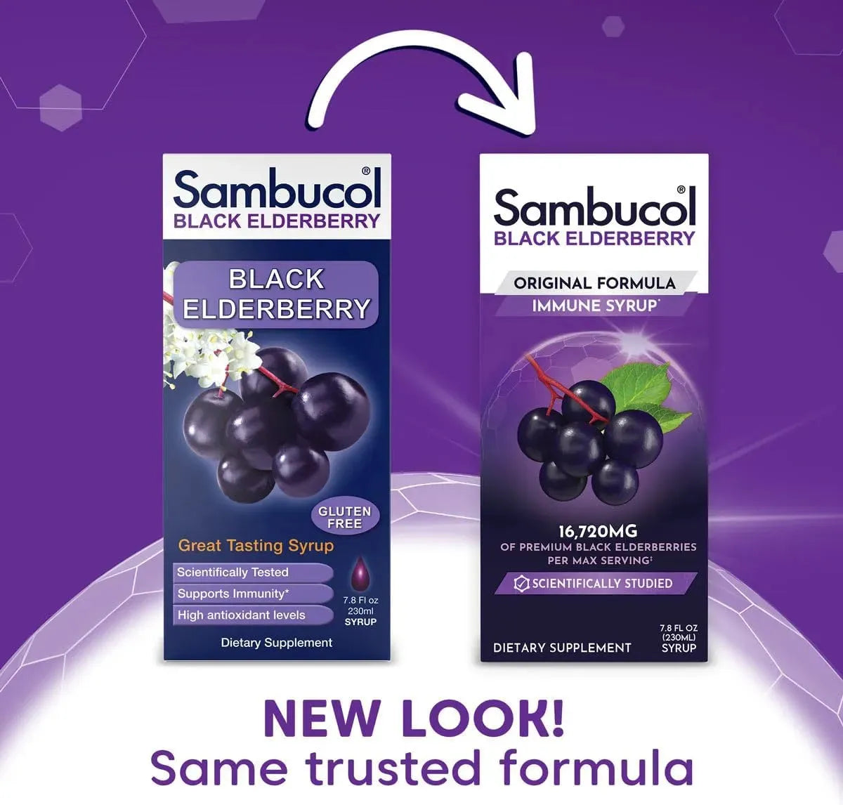 SAMBUCOL - Sambucol Black Elderberry Syrup 230Ml. - The Red Vitamin MX - Suplementos Alimenticios - {{ shop.shopifyCountryName }}