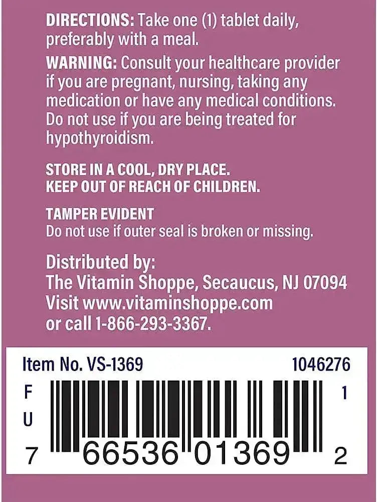 THE VITAMIN SHOPPE - The Vitamin Shoppe Kelp 300 Tabletas - The Red Vitamin MX - Suplementos Alimenticios - {{ shop.shopifyCountryName }}