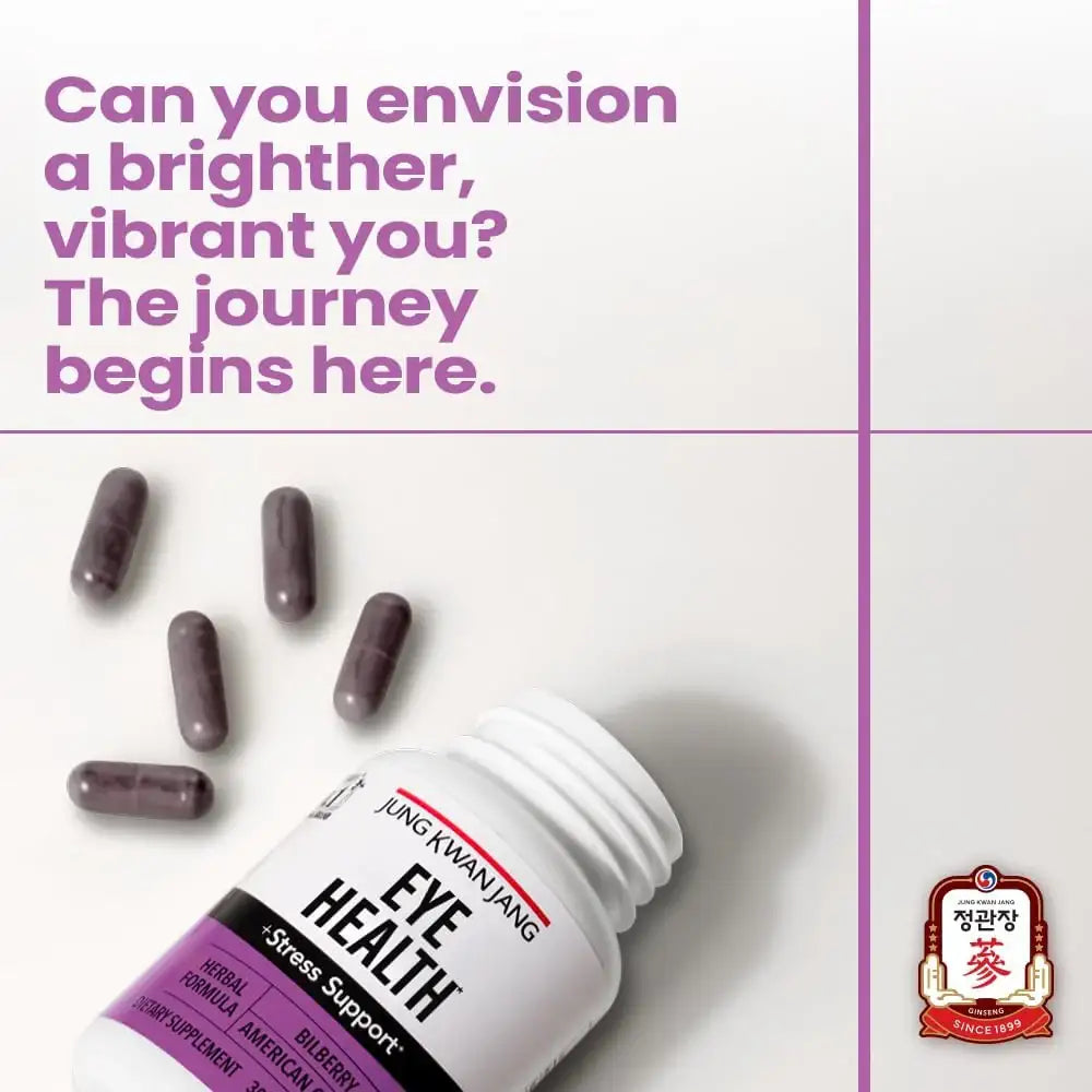 JUNGKWANJANG - JungKwanJang Eye Health Support with Bilberry and American Ginseng 30 Capsulas - The Red Vitamin MX - Suplementos Alimenticios - {{ shop.shopifyCountryName }}
