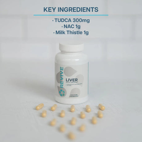 REVIVE - Revive MD Natural Liver Cleanse 120 Capsulas - The Red Vitamin MX - Suplementos Alimenticios - {{ shop.shopifyCountryName }}