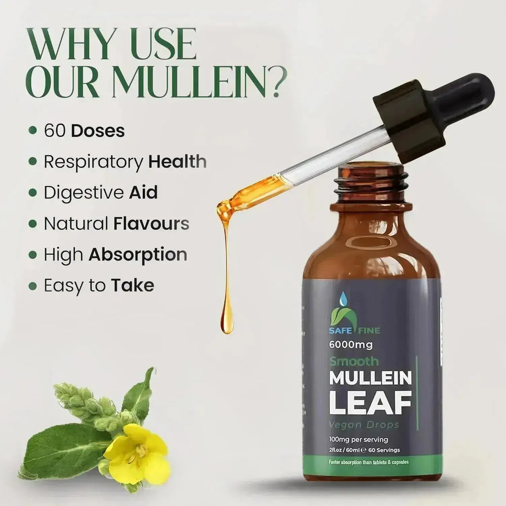 SAFEFINE - Safefine Mullein Leaf Extract 60Ml. - The Red Vitamin MX - Suplementos Alimenticios - {{ shop.shopifyCountryName }}
