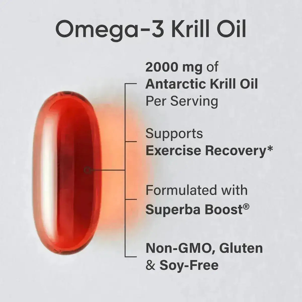 SPORTS RESEARCH - Sports Research Antarctic Krill Oil 2000Mg. 60 Capsulas Blandas - The Red Vitamin MX - Suplementos Alimenticios - {{ shop.shopifyCountryName }}