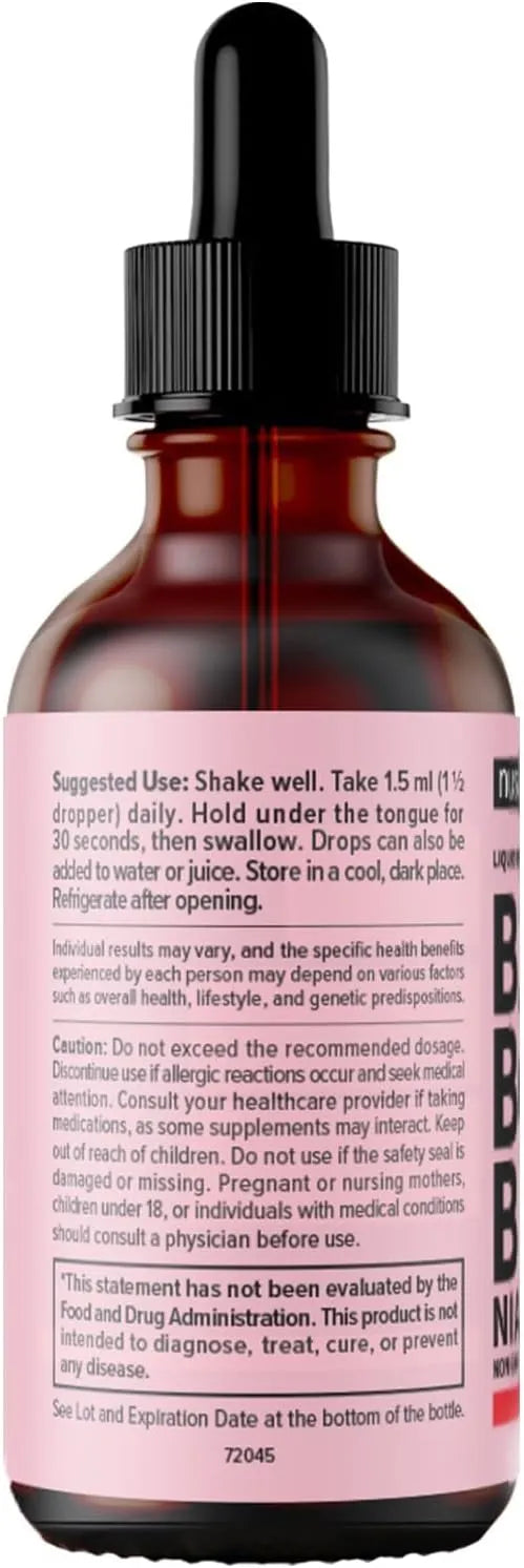 NUSAVA - NUSAVA Vitamin B12 and B6 Liquid Drops Strawberry 2 Fl.Oz. 2 Pack - The Red Vitamin MX - Suplementos Alimenticios - {{ shop.shopifyCountryName }}