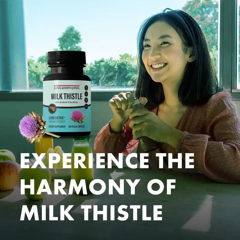 JUNGKWANJANG - JungKwanJang Milk Thistle with Artichoke & Dandelion 60 Capsulas - The Red Vitamin MX - Suplementos Alimenticios - {{ shop.shopifyCountryName }}