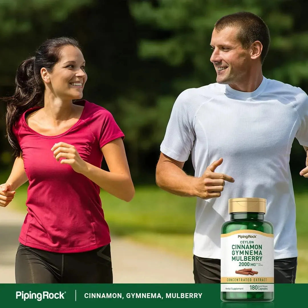 PIPING ROCK - Piping Rock Ceylon Cinnamon with Gymnema & Mulberry 2000Mg. 180 Capsulas - The Red Vitamin MX - Suplementos Alimenticios - {{ shop.shopifyCountryName }}