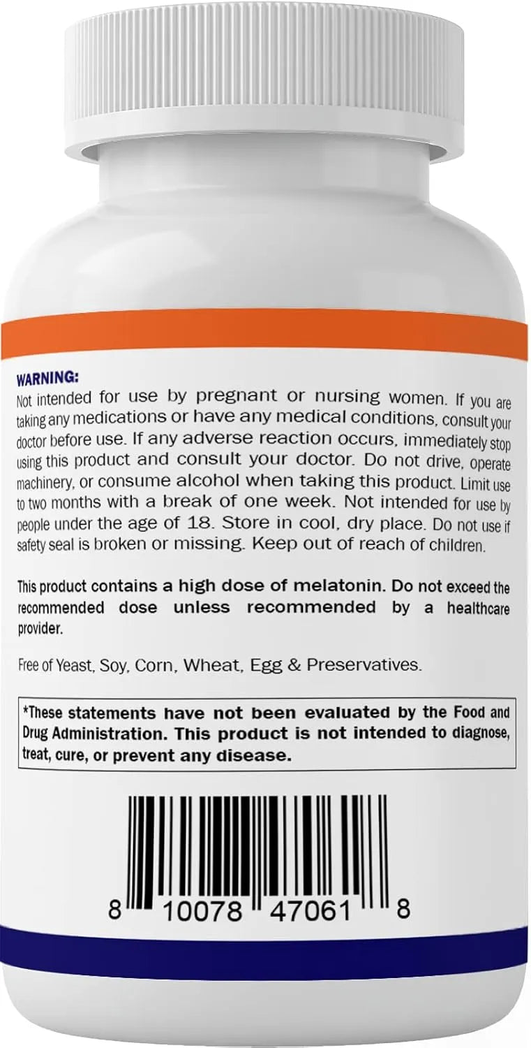 VITAMATIC - Vitamatic Melatonin 30Mg. 120 Tabletas 2 Pack - The Red Vitamin MX - Suplementos Alimenticios - {{ shop.shopifyCountryName }}