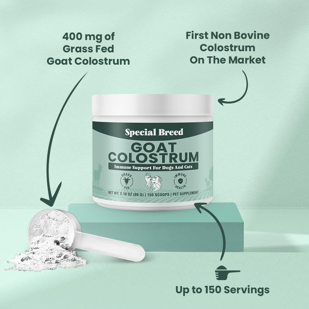 Special Breed Goat Colostrum for Dogs and Cats 60Gr.