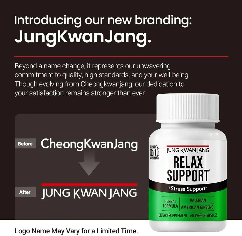 JUNGKWANJANG - JungKwanJang Relax with Valerian Root and American Ginseng 60 Capsulas - The Red Vitamin MX - Suplementos Alimenticios - {{ shop.shopifyCountryName }}