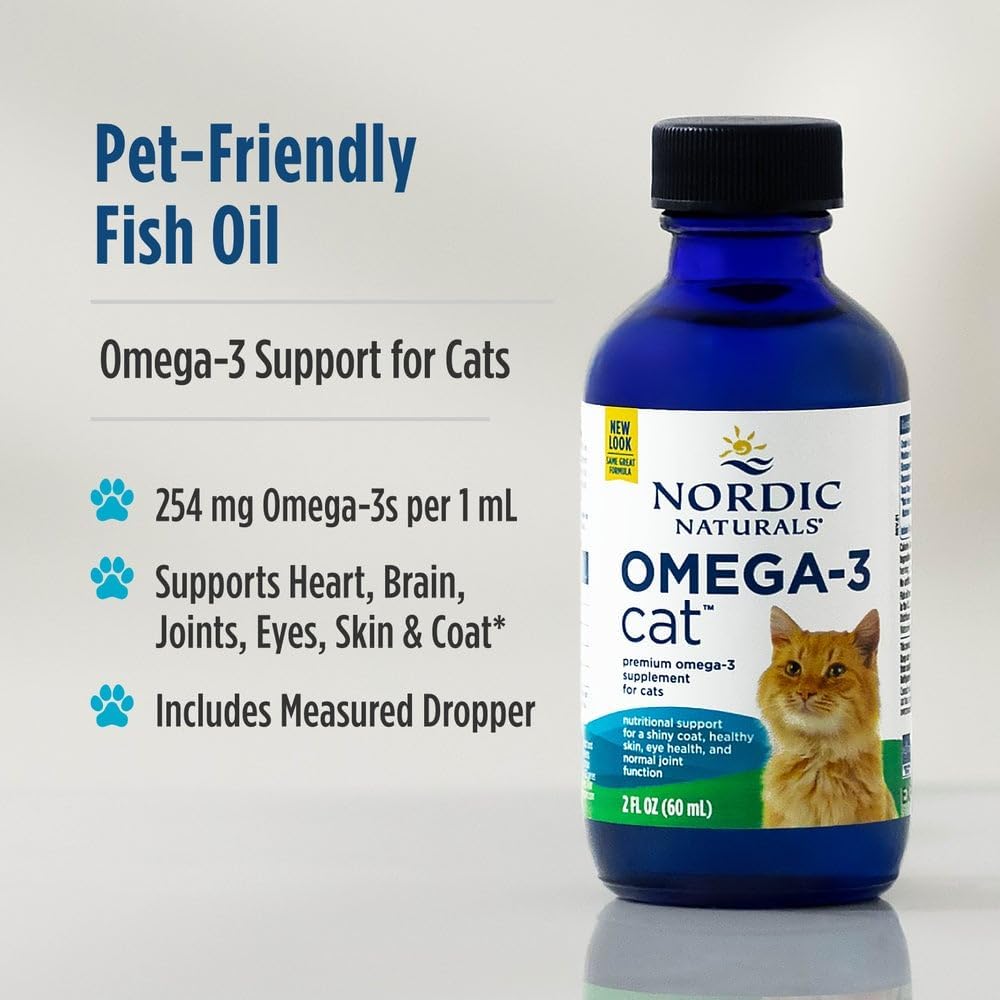 Nordic Naturals Omega-3 Cat Unflavored 2 Oz.