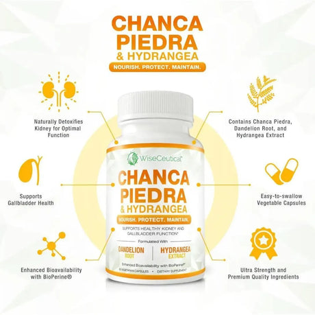 WISECEUTICAL - Wiseceutical Max Strength Chanca Piedra 60 Capsulas - The Red Vitamin MX - Suplementos Alimenticios - {{ shop.shopifyCountryName }}