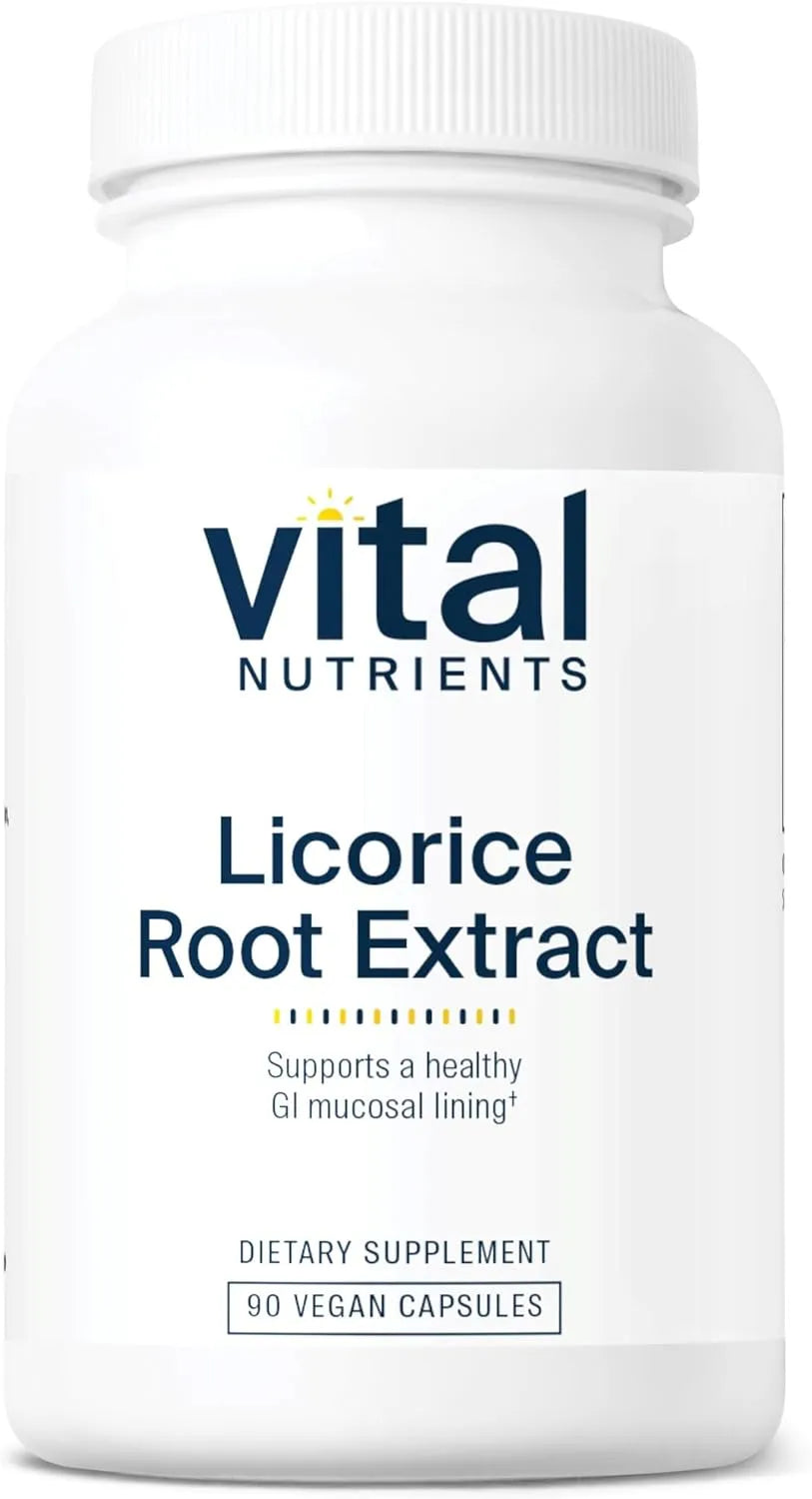 VITAL NUTRIENTS - Vital Nutrients Licorice Root 90 Capsulas - The Red Vitamin MX - Suplementos Alimenticios - {{ shop.shopifyCountryName }}