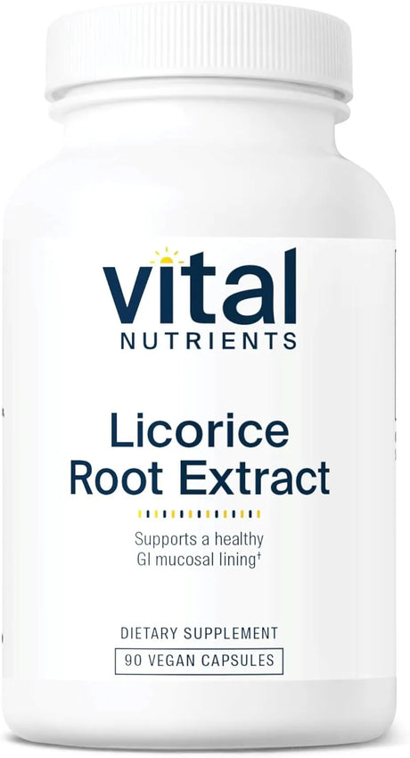 VITAL NUTRIENTS - Vital Nutrients Licorice Root 90 Capsulas - The Red Vitamin MX - Suplementos Alimenticios - {{ shop.shopifyCountryName }}