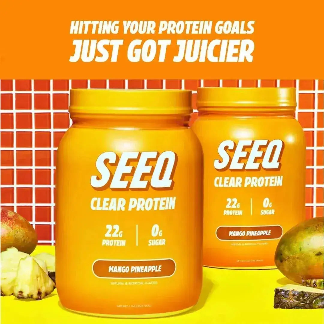 SEEQ - SEEQ Clear Whey Isolate Protein Powder Mango Pineapple 25 Servicios - The Red Vitamin MX - Suplementos Alimenticios - {{ shop.shopifyCountryName }}