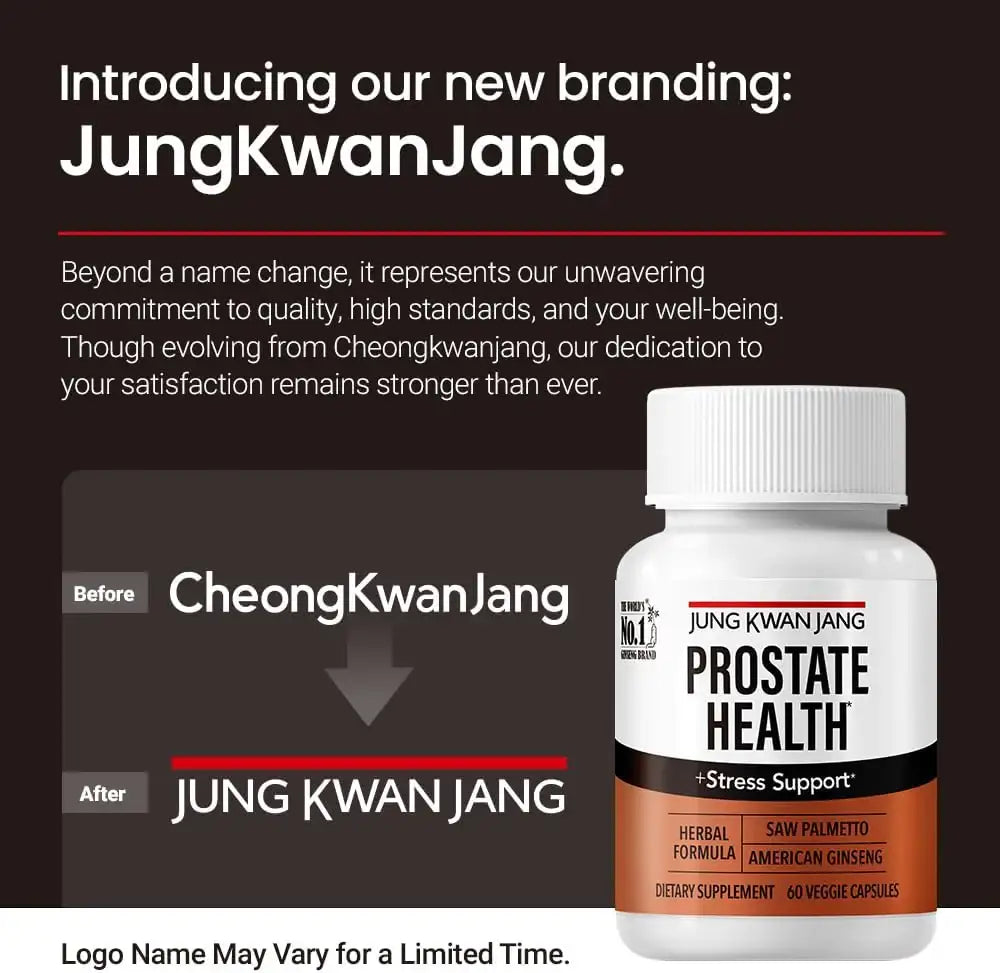 JUNGKWANJANG - JungKwanJang Prostate Health with Saw Palmetto and American Ginseng 60 Capsulas - The Red Vitamin MX - Suplementos Alimenticios - {{ shop.shopifyCountryName }}