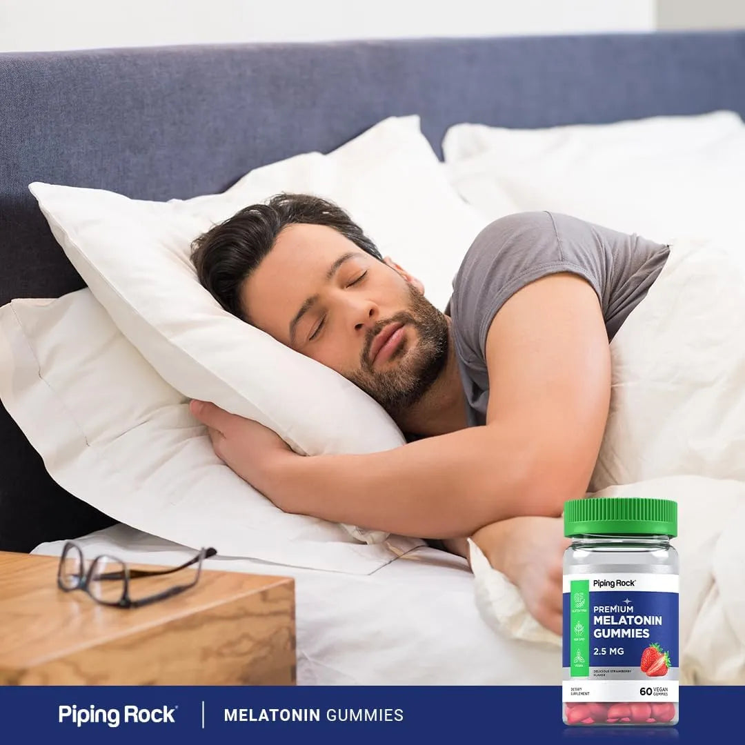PIPING ROCK - Piping Rock Melatonin Gummies 2.5Mg. 60 Gomitas - The Red Vitamin MX - Suplementos Alimenticios - {{ shop.shopifyCountryName }}