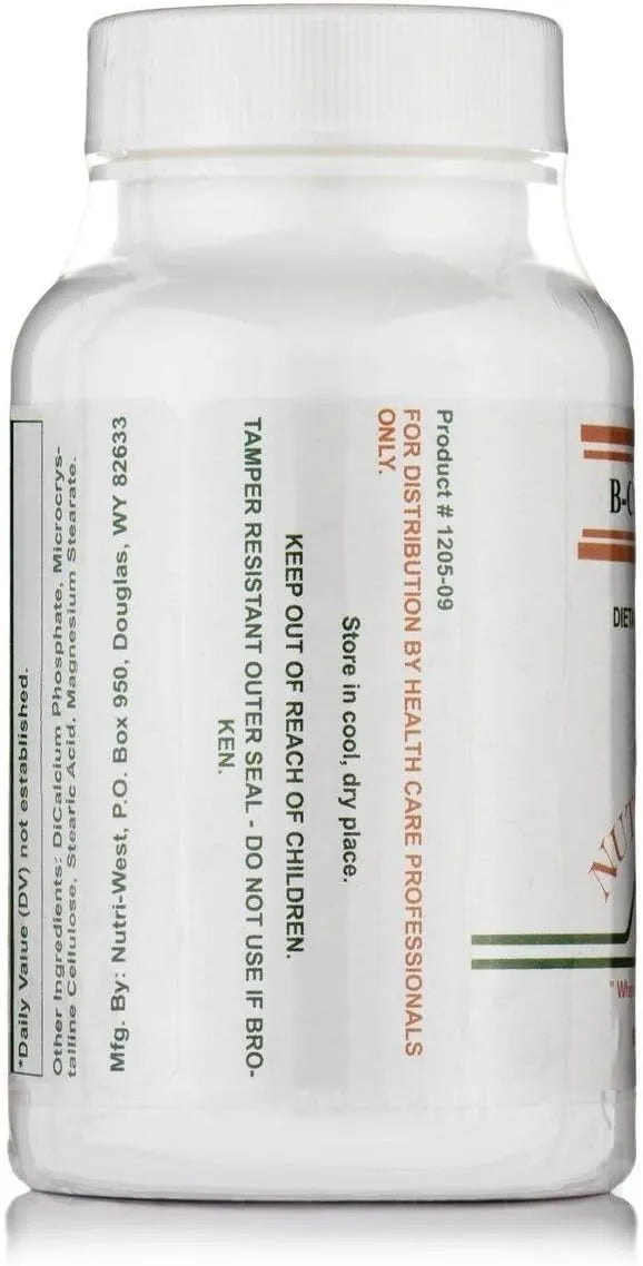 NUTRI WEST - Nutri West B-Complex 90 Tabletas - The Red Vitamin MX - Suplementos Alimenticios - {{ shop.shopifyCountryName }}