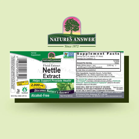 NATURE´S ANSWER - Nature's Answer Nettle Extract 1 Fl.Oz. - The Red Vitamin MX - Suplementos Alimenticios - {{ shop.shopifyCountryName }}
