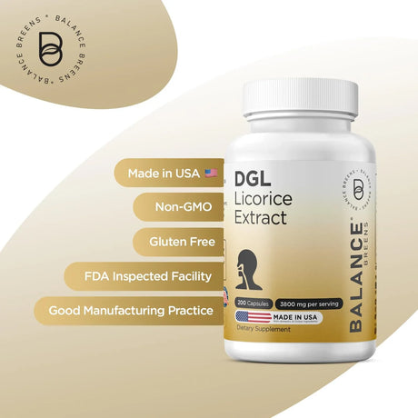 BALANCE BREENS - Balancebreens DGL Deglycyrrhizinated Licorice 3800Mg. 200 Capsulas - The Red Vitamin MX - Suplementos Alimenticios - {{ shop.shopifyCountryName }}