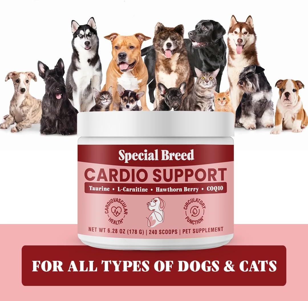 Special Breed Cardio Support for Dogs 240 Servicios 178Gr.