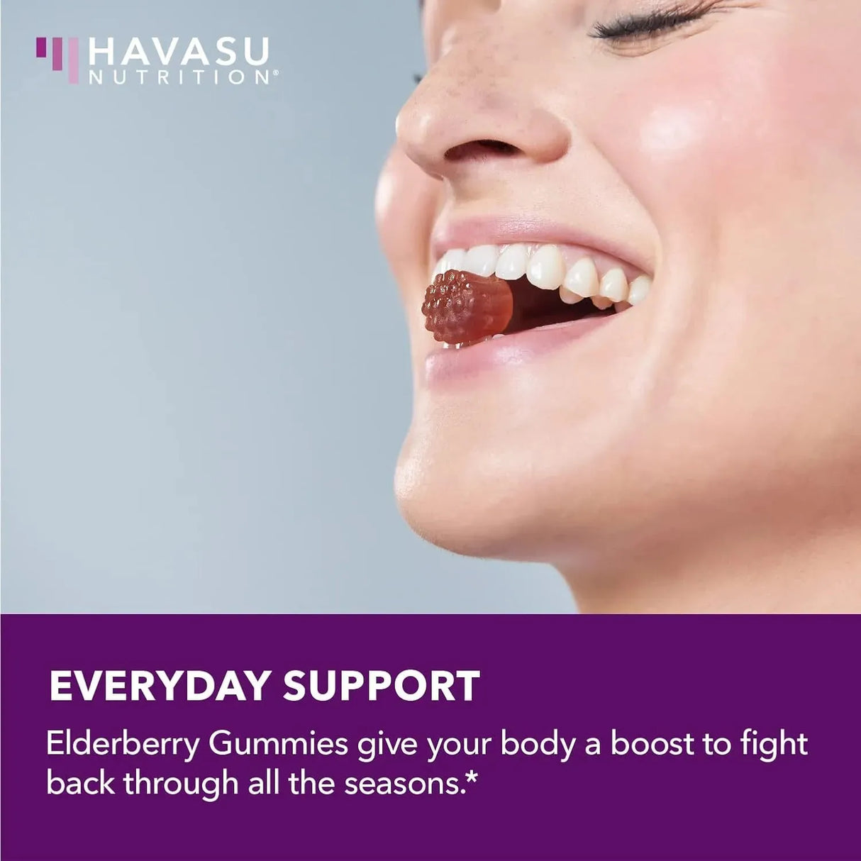 HAVASU NUTRITION - HAVASU NUTRITION Sambucus Elderberry Gummies for Adults 120 Gomitas - The Red Vitamin MX - Suplementos Alimenticios - {{ shop.shopifyCountryName }}