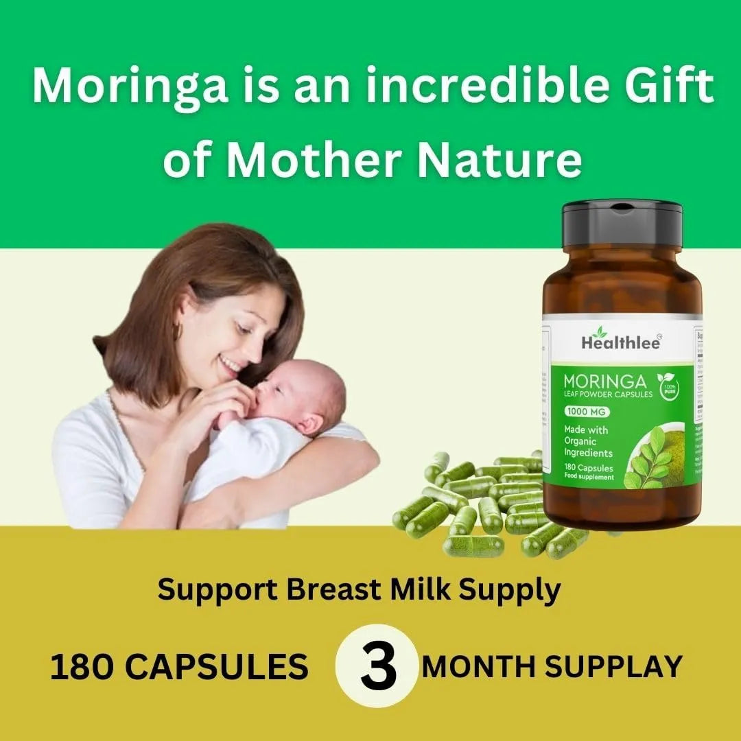 HEALTHLEE - Healthlee Moringa 1000Mg. 180 Capsulas - The Red Vitamin MX - Suplementos Alimenticios - {{ shop.shopifyCountryName }}