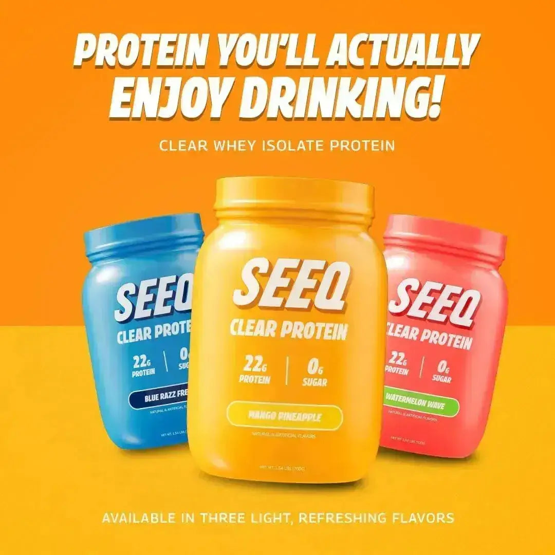 SEEQ - SEEQ Clear Whey Isolate Protein Powder Mango Pineapple 25 Servicios - The Red Vitamin MX - Suplementos Alimenticios - {{ shop.shopifyCountryName }}
