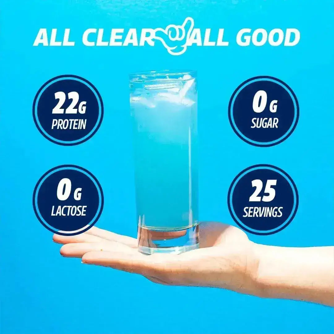 SEEQ - SEEQ Clear Whey Isolate Protein Powder Blue Razz Freeze 25 Servicios - The Red Vitamin MX - Suplementos Alimenticios - {{ shop.shopifyCountryName }}