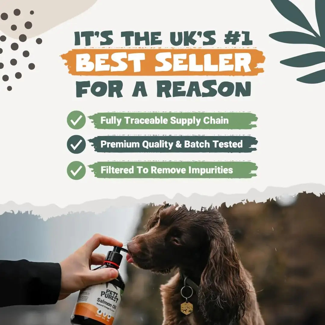 PETS PUREST - Pets Purest Salmon Oil for Dogs & Cats 8 Fl.Oz. - The Red Vitamin MX - Aceite De Pescado Para Perros - {{ shop.shopifyCountryName }}