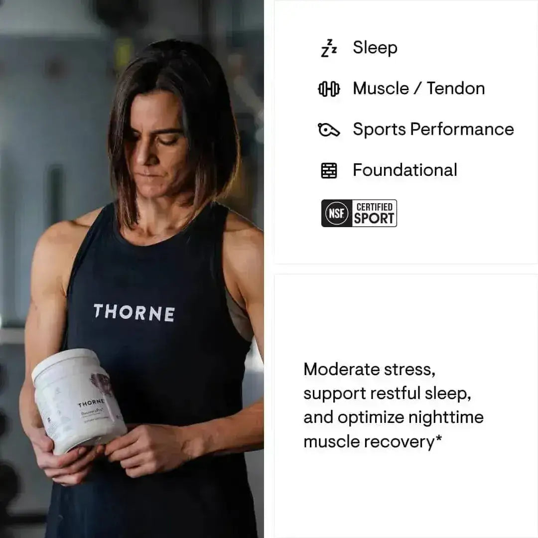 THORNE RESEARCH - THORNE RecoveryPro Whey Protein Muscle Recovery Chocolate 476Gr. - The Red Vitamin MX - Suplementos Alimenticios - {{ shop.shopifyCountryName }}