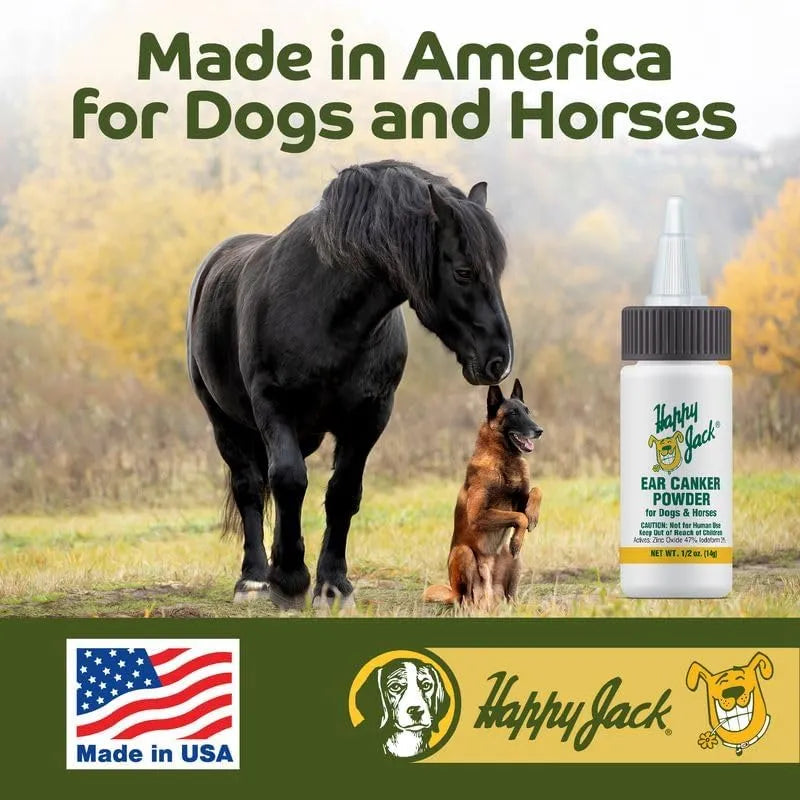 HAPPY JACK - HAPPY JACK Ear Canker Powder 14Gr. - The Red Vitamin MX - Cuidado Del Oído De Perros - {{ shop.shopifyCountryName }}