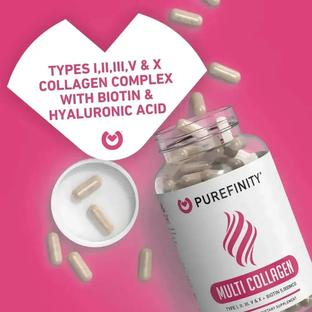 PUREFINITY - PUREFINITY Collagen Peptides 90 Capsulas - The Red Vitamin MX - Suplementos Alimenticios - {{ shop.shopifyCountryName }}