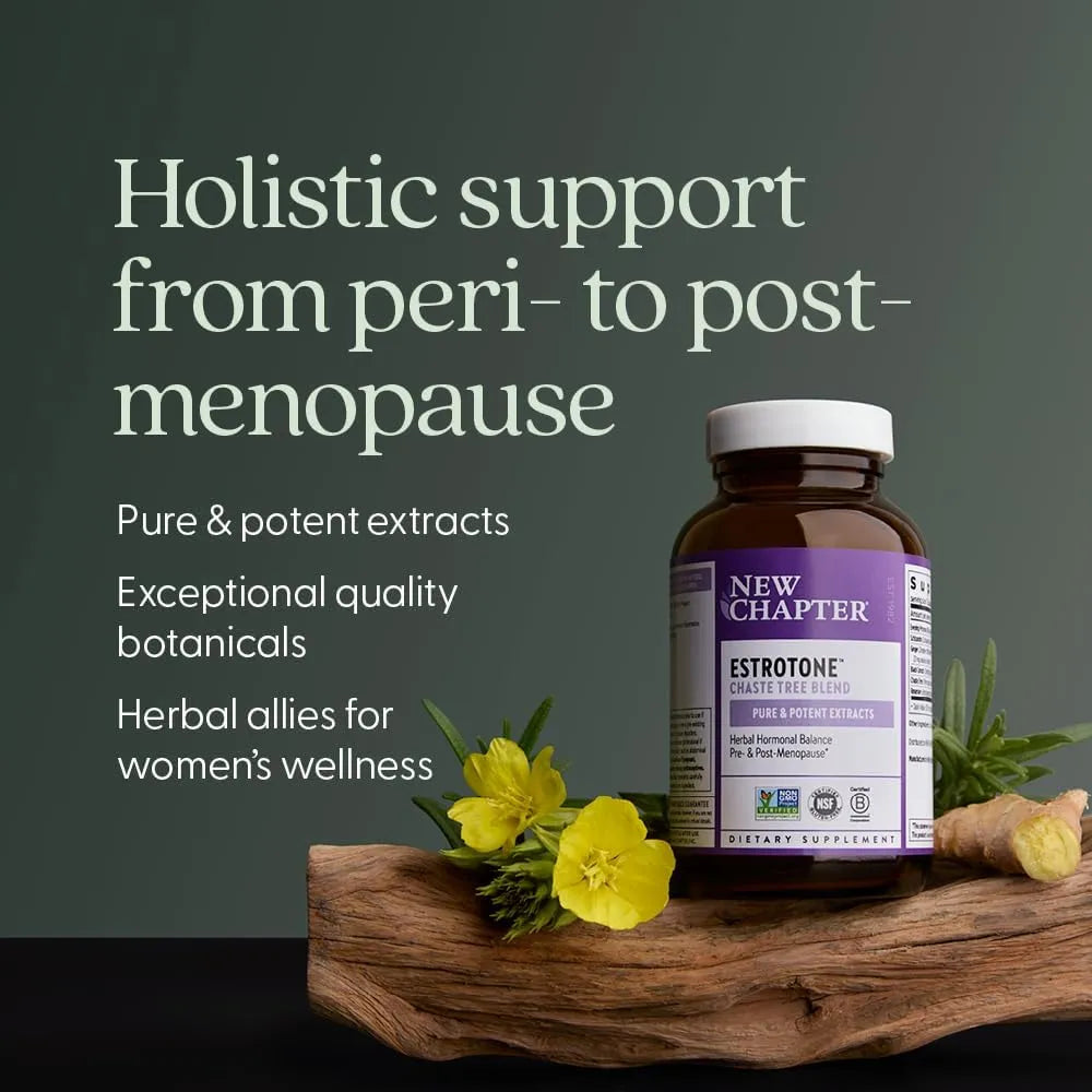 NEW CHAPTER - New Chapter Estrotone Peri-Menopause Supplement 60 Capsulas - The Red Vitamin MX - Suplementos Alimenticios - {{ shop.shopifyCountryName }}