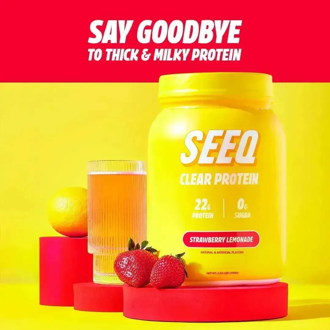 SEEQ - SEEQ Clear Whey Isolate Protein Powder Strawberry Lemonade 25 Servicios - The Red Vitamin MX - Suplementos Alimenticios - {{ shop.shopifyCountryName }}