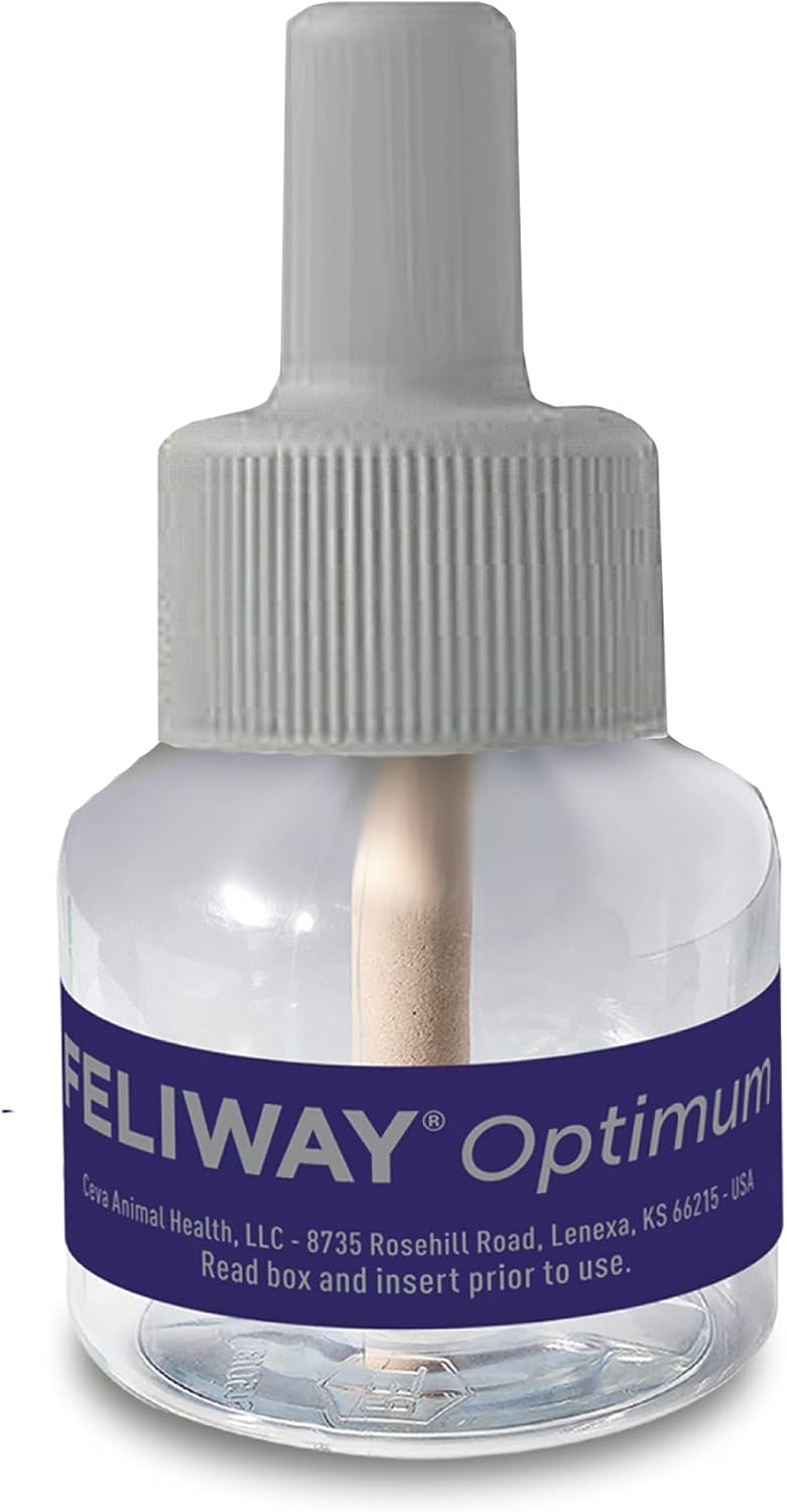 FELIWAY Optimum 30 Day Cat Calming Refill for Pheromone Diffuser