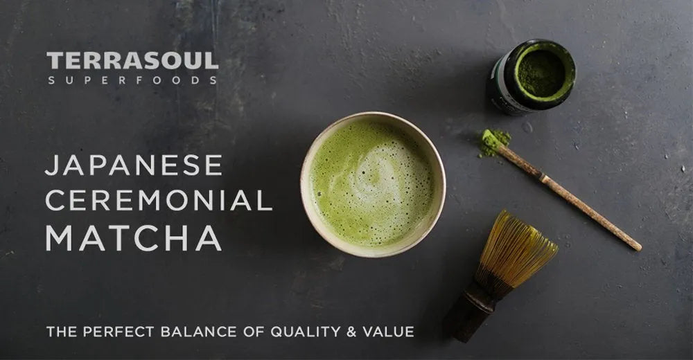 TERRASOUL SUPERFOODS - Terrasoul Superfoods Organic Matcha Green Tea Ceremonial Grade 60Gr. - The Red Vitamin MX - Suplementos Alimenticios - {{ shop.shopifyCountryName }}