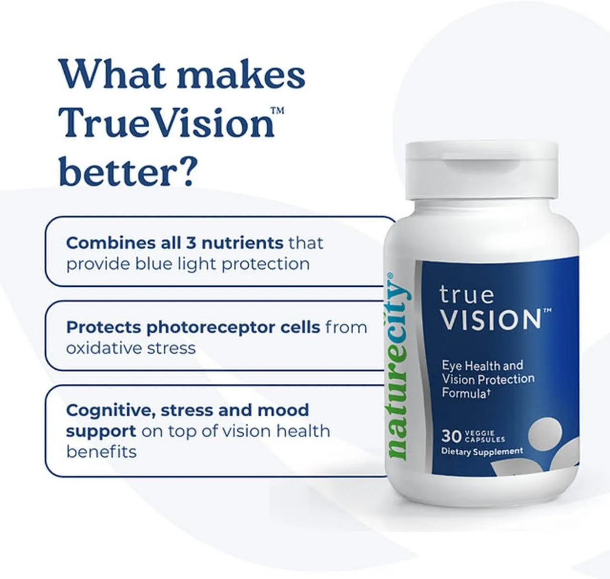 NATURECITY - NatureCity True-Vision Eye Health 30 Capsulas 2 Pack - The Red Vitamin MX - Suplementos Alimenticios - {{ shop.shopifyCountryName }}