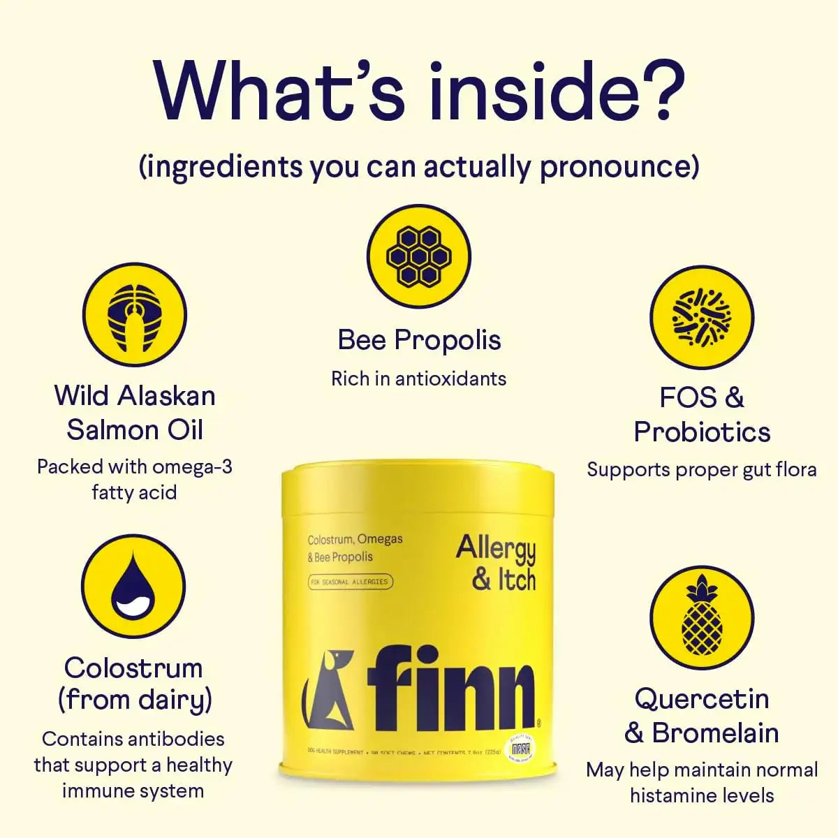 FINN - Finn Allergy & Itch for Dogs 90 Masticables - The Red Vitamin MX - Remedios Para La Picazón De Perros - {{ shop.shopifyCountryName }}