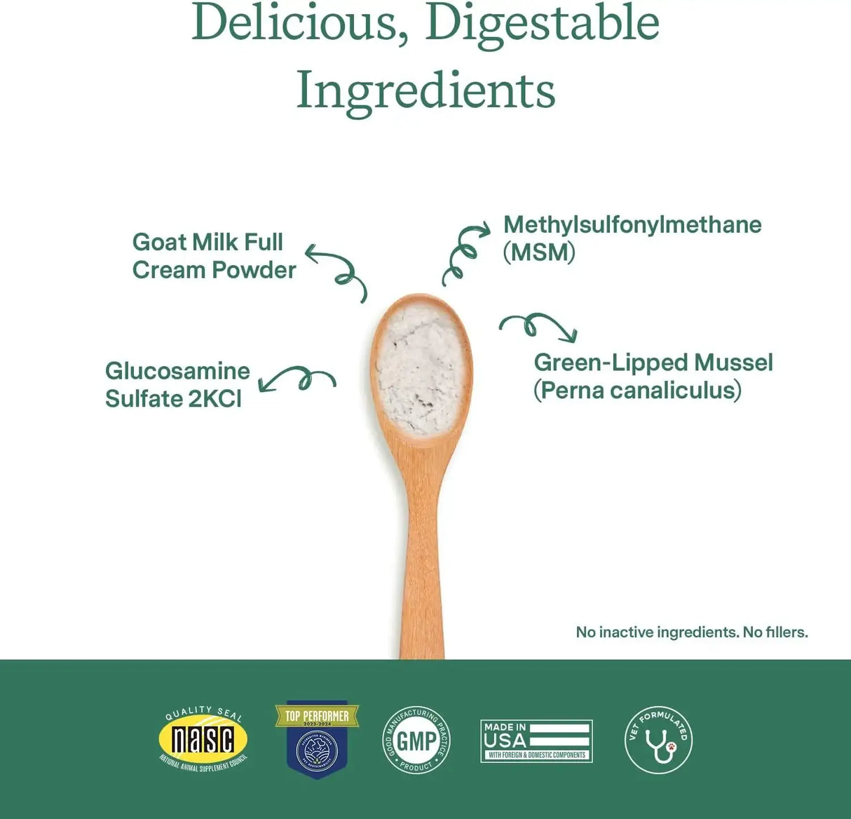 FERA PETS - Fera Pet Organics Hip & Joint Goat Milk Cat & Dog 60 Servicios 180Gr. - The Red Vitamin MX - Cuidado De Cadera Y Articulaciones Para Perros - {{ shop.shopifyCountryName }}