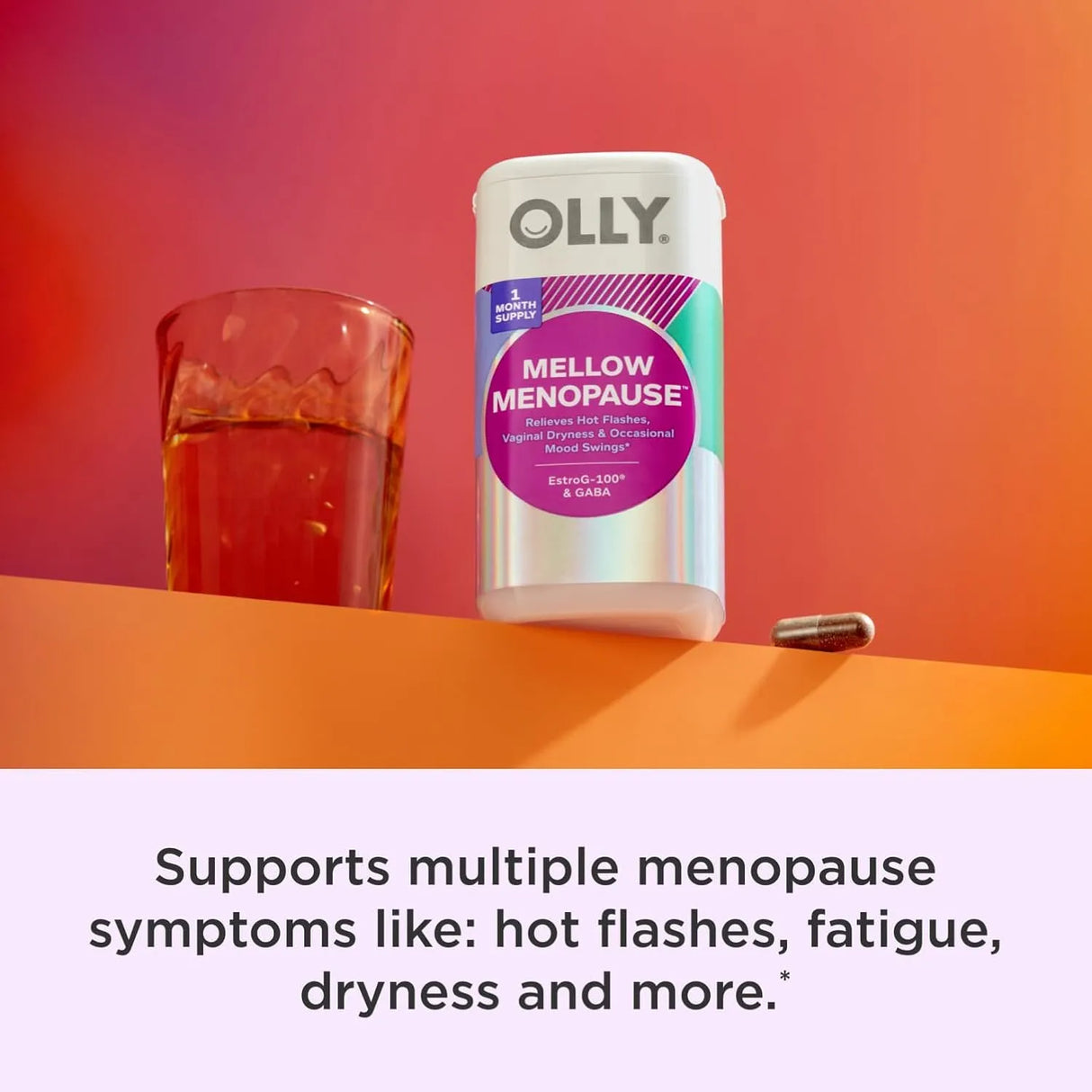 OLLY - OLLY Mellow Menopause 30 Capsulas - The Red Vitamin MX - Suplementos Alimenticios - {{ shop.shopifyCountryName }}