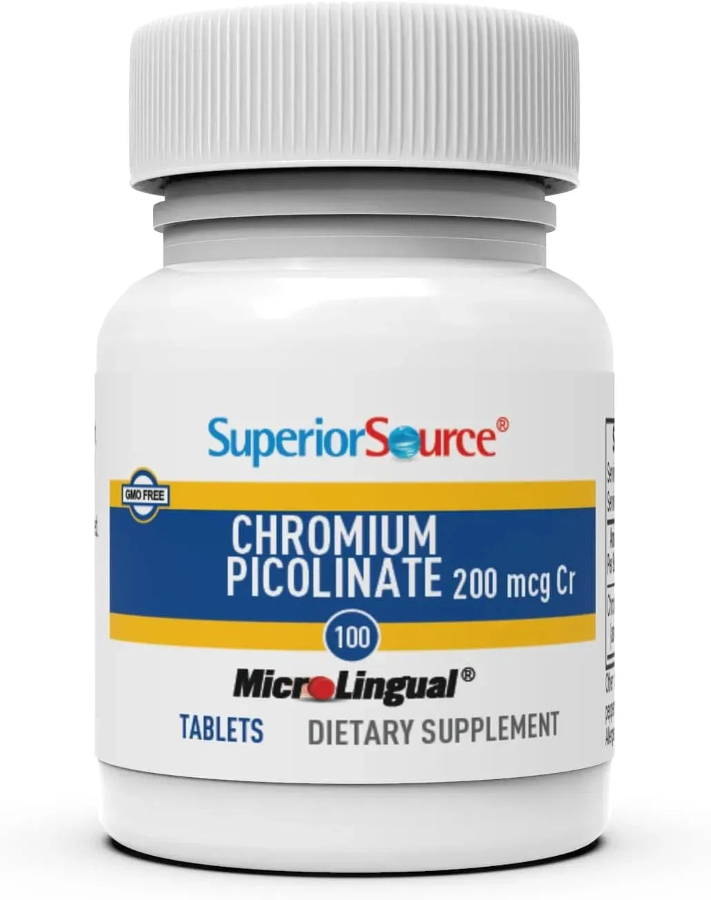 SUPERIOR SOURCE - Superior Source Chromium 200mcg 100 Tabletas - The Red Vitamin MX - Suplementos Alimenticios - {{ shop.shopifyCountryName }}