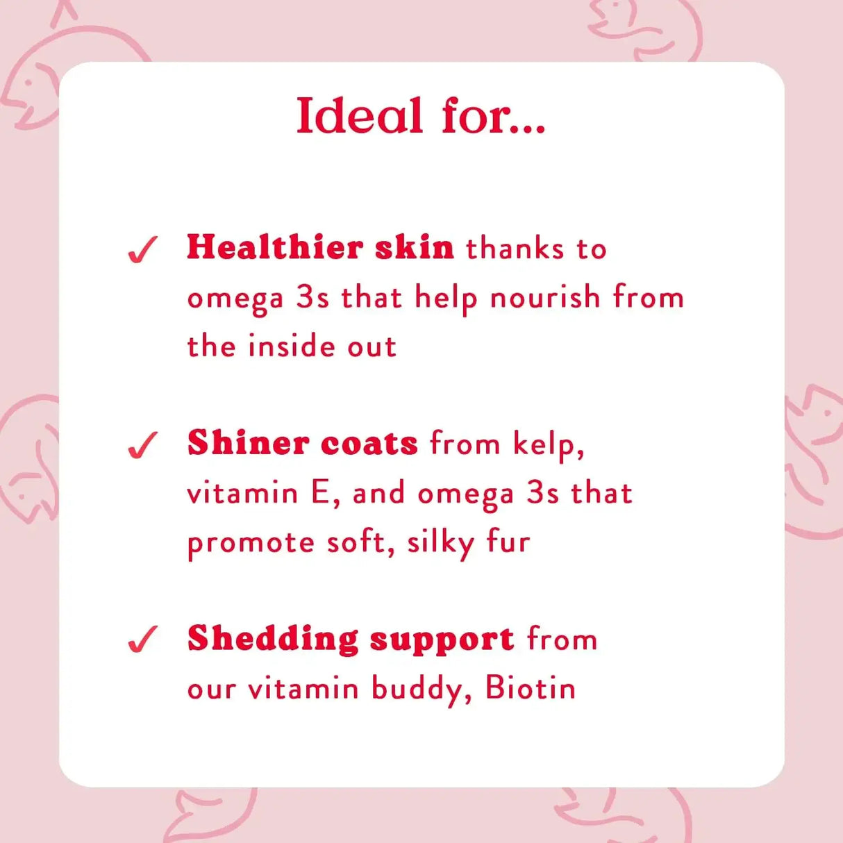 BOCCE'S BAKERY - Bocce's Bakery Skin & Coat Supplement for Dogs 60 Masticables - The Red Vitamin MX - Remedios Para La Picazón De Perros - {{ shop.shopifyCountryName }}