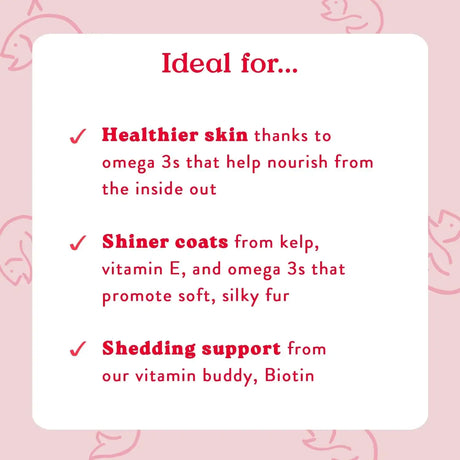 BOCCE'S BAKERY - Bocce's Bakery Skin & Coat Supplement for Dogs 60 Masticables - The Red Vitamin MX - Remedios Para La Picazón De Perros - {{ shop.shopifyCountryName }}